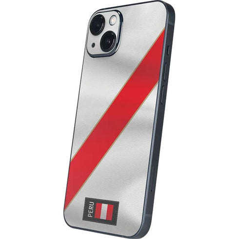 Peru Soccer Flag iPhone 15 Skin
